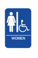HS 9070 05 - ADA Sign with Braille Translation